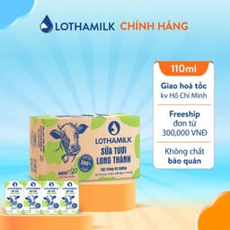 Thumbnail Thùng 48 hộp sữa tươi tiệt trùng Lothamilk 110ml 2