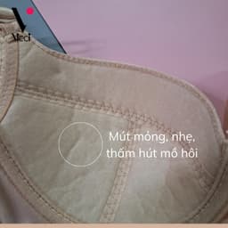 Thumbnail Áo ngực nữ Vicci AV.05- AV.06 mỏng, nhẹ, có gọng ôm ngực màu Da 4