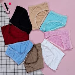 Thumbnail Set quần lót nữ cotton cao cấp Vicci 102 mềm mại, êm ái, kháng khuẩn khử mùi mix màu ngẫu nhiên 1