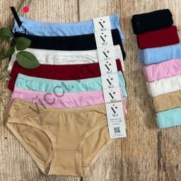 Thumbnail Set quần lót nữ cotton cao cấp Vicci 102 mềm mại, êm ái, kháng khuẩn khử mùi mix màu ngẫu nhiên 2