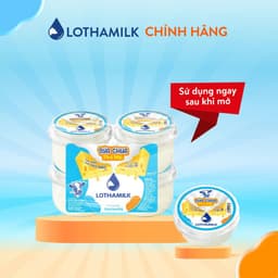 Thumbnail Lốc 4 hộp sữa chua phô mai Lothamilk 80g 1