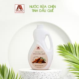 Thumbnail Nước rửa chén Tinh dầu Quế An An - Khử sạch mùi tanh, đánh bay dầu mỡ, diệt khuẩn an toàn 4