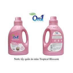 Thumbnail Nước tẩy quần áo On1 màu hương Tropical Blossom 400g N7602 khử mùi hôi ẩm mốc lưu hương thơm mát 3