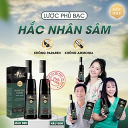 Thumbnail Dầu Gội Phủ Bạc Hắc Sâm Mộc Nhu 225g Giúp Ngăn Chặn Tóc Bạc Sớm 2