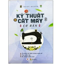 Thumbnail Sách - Trọn bộ 2 tập Kỹ thuật cắt may cơ bản 1