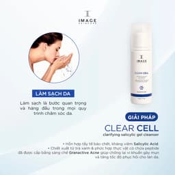 Thumbnail Sữa rửa mặt cho da dầu mụn Image Skincare Clear Cell Salicylic Gel Cleanser 177ml (new) 2