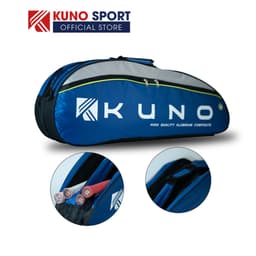 Thumbnail Túi Đựng Vợt Cầu Lông KUNO 3 Ngăn Sức Chứa Lớn 1 Quai Khoác Đường Nét Bền Đẹp 3