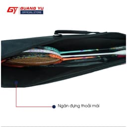 Thumbnail Túi Đựng Vợt Cầu Lông Kuno 1 Ngăn Lớn, Chống Thấm Nước 3