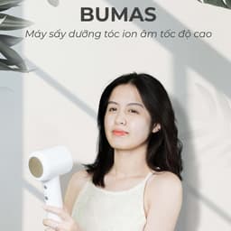 Thumbnail Máy Sấy Tóc Ion Âm BUMAS H3, Sấy Tóc Nhanh Chóng, Hỗ Trợ Dưỡng Tóc 2
