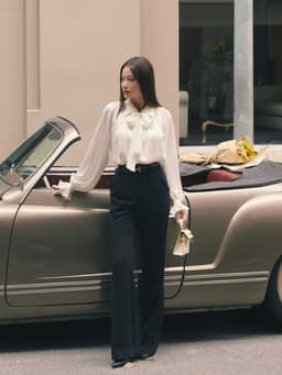 Thumbnail Quần loe mí li HUONG BOUTIQUE HBQ122 4