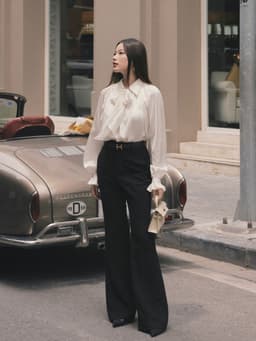 Thumbnail Quần loe mí li HUONG BOUTIQUE HBQ122 3
