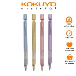Thumbnail Bút Chì Bấm 2B Ngòi 0.5mm Trang Bị Đệm Tay Lò Xo Chống Gãy Ngòi Chất Lượng Nhật Bản KUSUMI 1