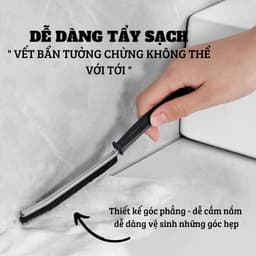 Thumbnail Bàn chải chà vệ sinh góc kẹt hở đa năng, cọ vệ sinh nhà tắm, nhà bếp nhỏ gọn tiện lợi 2