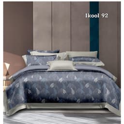 Thumbnail Bộ Drap 4 Món Lụa Tencel Ikool9 Cao Cấp Họa Tiết Sang Trọng - Giao Màu Ngẫu Nhiên. 3