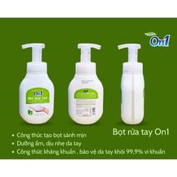 Thumbnail Bọt rửa tay On1 tinh chất nha đam dịu nhẹ, dưỡng ẩm không hại da tay Z0701 250ml 3