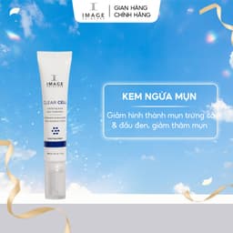 Thumbnail Gel chấm mụn và giảm viêm cấp tốc IMAGE Skincare Clear Cell Clarifying Salicylic Blemish Gel 14g (new) 2