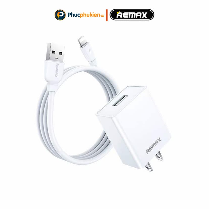 Ảnh Bộ củ cáp sạc Remax U95 hỗ trợ sạc 10w cho điện thoại, tai nghe, loa buetooth - Phúc Phụ Kiện Remax 3