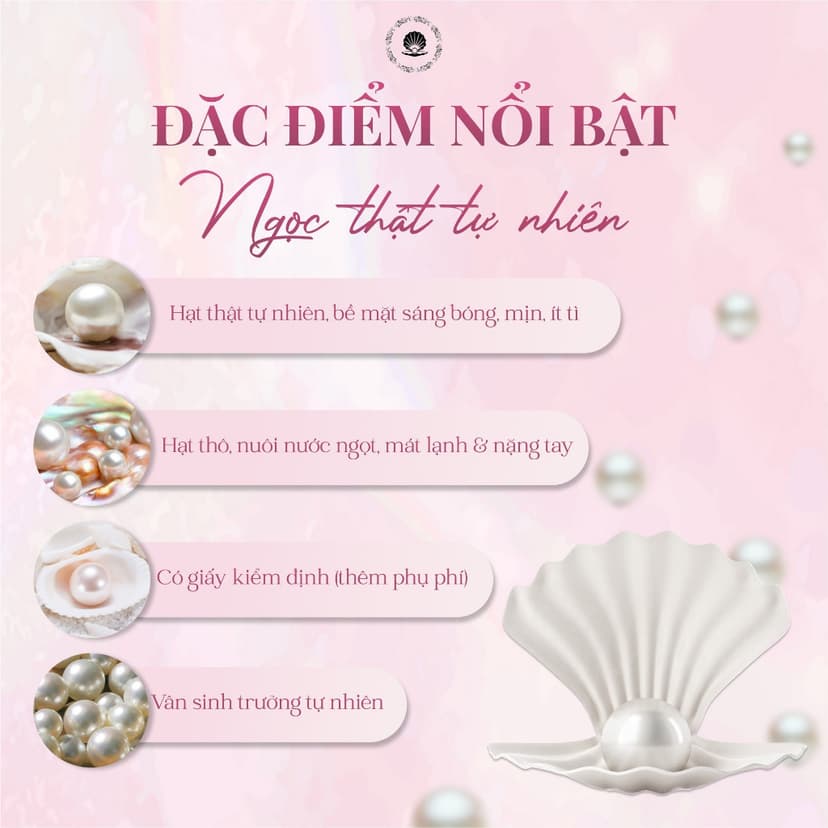 Ảnh 5 Dây Chuyền Đen Cao Su - Ngọc Trai Trường Thịnh 1