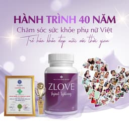 Thumbnail Combo 2 Hộp Zlove - Se Khít Làm Hồng Vùng Kín, Tăng Cường Nội Tiết Tố Nữ ( Hộp 50 Viên ) 1