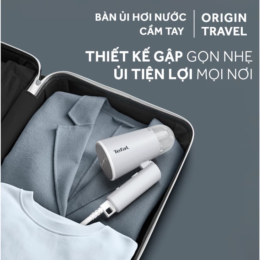 Ảnh Bàn ủi hơi nước cầm tay Tefal Origin Travel DT1020E1 2
