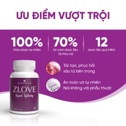 Thumbnail Viên uống nội tiết tố nữ Zlove, se khít vùng kín, giảm khô hạn vùng kín ( Hộp 50 Viên) Growgreenaz 2