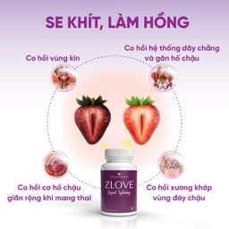 Thumbnail Viên uống nội tiết tố nữ Zlove, se khít vùng kín, giảm khô hạn vùng kín ( Hộp 50 Viên) Growgreenaz 4