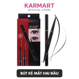 Thumbnail Bút Kẻ Mắt 2 Đầu Sắc Nét và Chống Nước Browit Hightechnique Duo Eyeliner 0.5ml + 0.14g 2