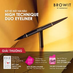 Thumbnail Bút Kẻ Mắt 2 Đầu Sắc Nét và Chống Nước Browit Hightechnique Duo Eyeliner 0.5ml + 0.14g 3