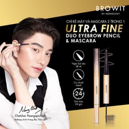 Thumbnail Chì kẻ mày và mascara 2 trong 1 Browit Ultra Fine Dou Eyebrow Pencil & Mascara 2