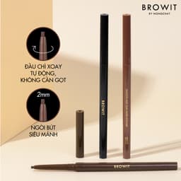 Thumbnail Kẻ Viền Mắt Trong Browit Chống Nước, Chì Kẻ Mắt Dạng Sáp Sắc Nét Smooth And Slim Inner Eyeliner 0.1g 4