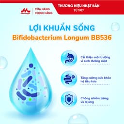 Thumbnail Bột Men Vi Sinh Bổ Sung Lợi Khuẩn BB536 Morinaga 2