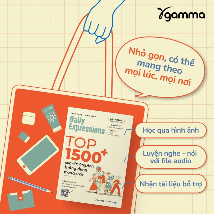 Ảnh Sách > Daily Expression: Top 1500+ Cụm Từ Tiếng Anh Thông Dụng Theo Chủ Đề (Alpha Books) 3