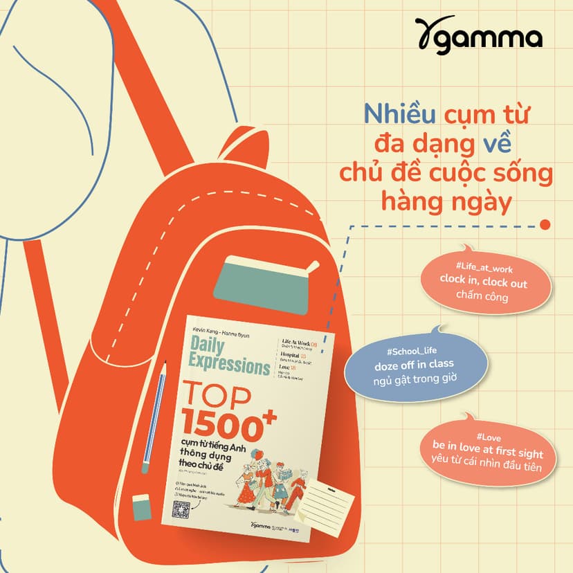 Ảnh Sách > Daily Expression: Top 1500+ Cụm Từ Tiếng Anh Thông Dụng Theo Chủ Đề (Alpha Books) 4