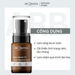 Thumbnail DrCeutics Tinh Chất Alpha Arbutin Làm Sáng Da Mờ Nám Alpha Arbutin 5% Và Kojic Dipalmitate 2% (30gram) 2