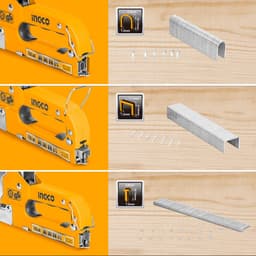 Thumbnail Kìm bấm ghim 3 trong 1 INGCO HSG1405 sử dụng chung ghim Ghim U STS0210 và ghim thẳng STS6110 2