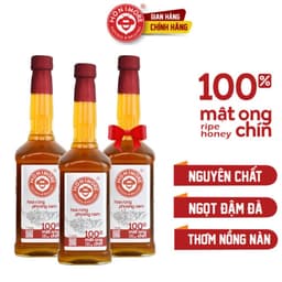 Thumbnail Set 2 chai tặng 1 chai cùng loại: Mật ong nguyên chất Hoa Rừng Phương Nam 630g - 100% mật ong chín nguyên chất 1