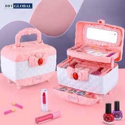 Thumbnail Đồ chơi trang điểm thật cho bé gái cao cấp, an toàn, dễ làm sạch M-611 1