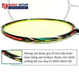 Thumbnail Vợt cầu lông 6U KUNO JueJi K501 full carbon cao cấp, vợt cầu lông công thủ toàn diện, siêu nhẹ trợ lực tốt, dễ chơi 4