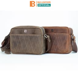 Thumbnail Túi đeo chéo da bò Saturn Bụi Leather DC111a Da bò Nappa cao cấp 1