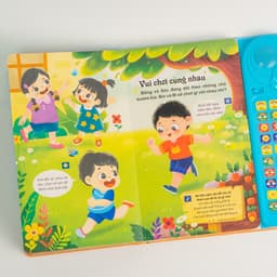 Thumbnail Sách âm thanh - Bé học nói - Bản đặc biệt 30 nút bấm song ngữ cho trẻ 0 - 6 tuổi - Đinh Tị Books 4