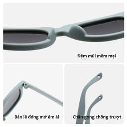 Thumbnail Kính Mát Chống UV Tròng Phân Cực Cho Bé Từ 0-2 Tuổi Kèm Dây Chống Tuột Gọng Đàn Hồi Tốt An Toàn Thời Trang AK136 4