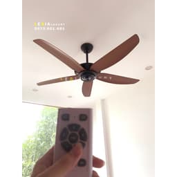 Thumbnail Quạt trần hiện đại Strong Wind LGFAN869 | Quạt trần gió mạnh phù hợp trần 2.5m đến 4m | Quạt trần mạ vàng đẹp 4