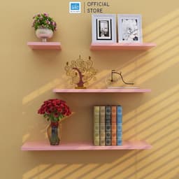 Thumbnail Kệ Thanh Ngang Rộng 15cm, Gỗ Dày 17mm Treo Âm Tường, Màu Ngẫu Nhiên SIB Decor 2