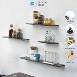 Thumbnail Kệ Thanh Ngang Rộng 15cm, Gỗ Dày 17mm Treo Âm Tường, Màu Ngẫu Nhiên SIB Decor 3