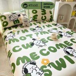 Thumbnail Bộ ga giường cotton poly 3 món nhiều mẫu ga trải giường + 2 vỏ gối nằm hàng loại 1 được chọn màu 2