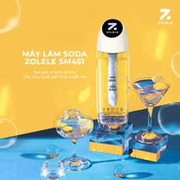 Thumbnail Máy làm soda ZOLELE bình soda SM451 450ml - Chính hãng 3