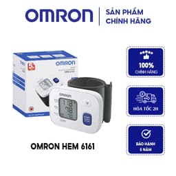 Thumbnail Máy đo huyết áp cổ tay tự động OMRON HEM 6161 - 01 bộ 2