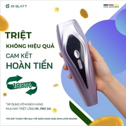 Thumbnail Máy Triệt Lông Vĩnh Viễn Băng Lạnh Đa Năng Trẻ Hoá Da DR GLATT IPL Pro 3.0 4