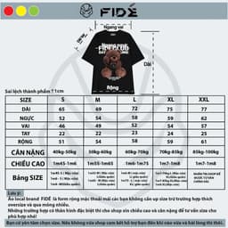Thumbnail Áo thun FIDE unisex nam nữ form rộng cổ tròn GẤU JOKER 4