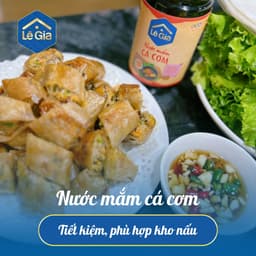 Thumbnail Nước mắm cá cơm Lê Gia chai 650ml - kho nấu đậm đà 2